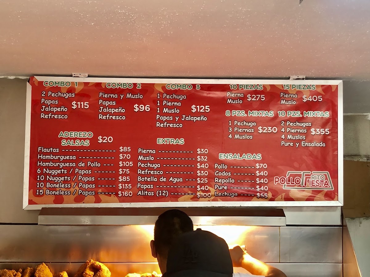 Pollo Fiesta Fried Chicken Menu - Image 4